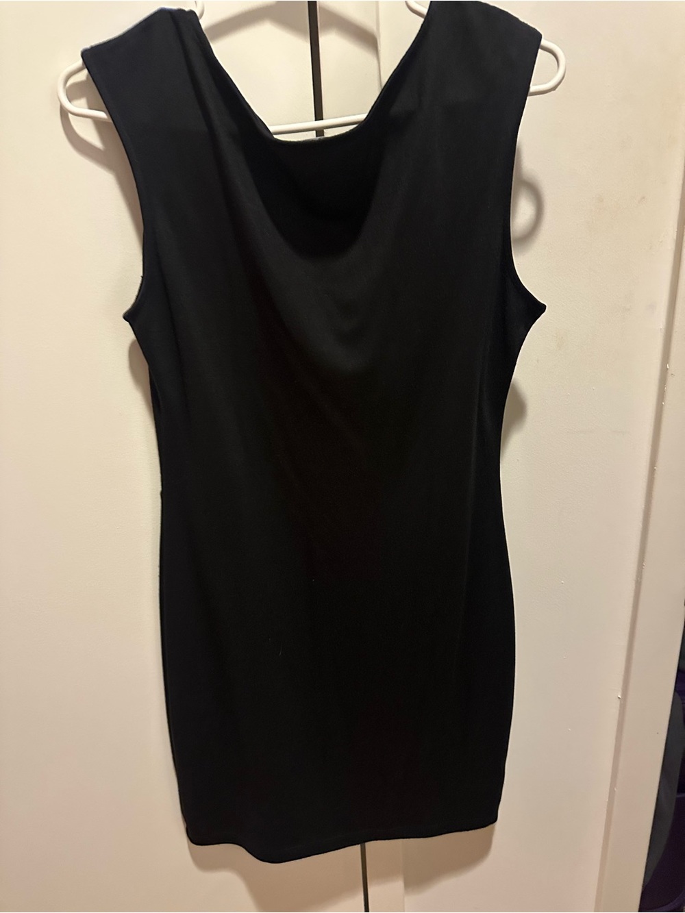 Soprano Royal Blue and Black Colorblock Dress - Picture 2 of 4